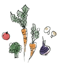 Animated vegetables
