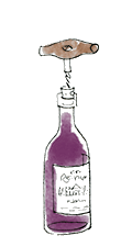 Wine bottle animation