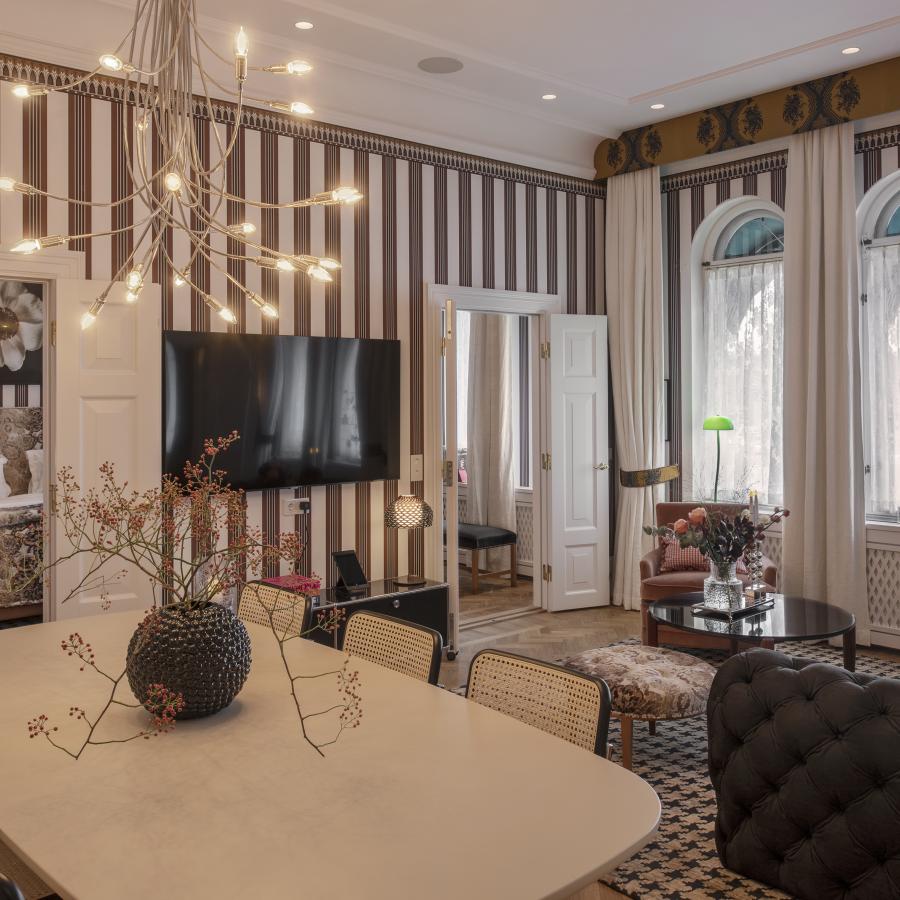 Sällskapsrum Bolindersviten Grand Hôtel Stockholm