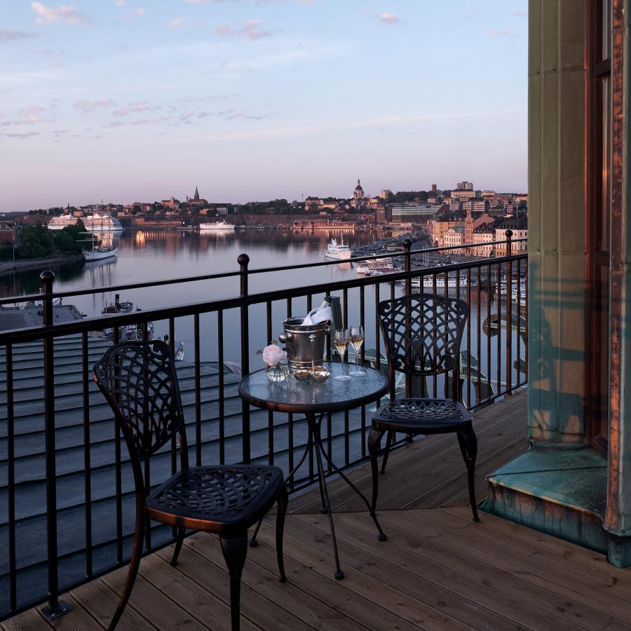 Takterass Flaggsviten Grand Hôtel Stockholm