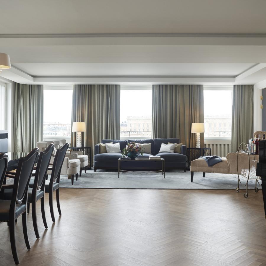Sällskapsrum Prinsessan Lilians svit Grand Hôtel Stockholm